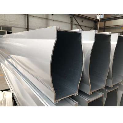 Large extrusion U channel L angle , 6063T5 anodized aluminum profile for machinery , profiled aluminium tube for cylinder