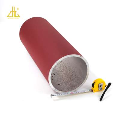 Aluminium Hollow Square or Round Tube 6063-T5 Powder Coating Big size