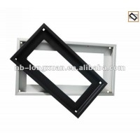 2018 matt black aluminium solar frame