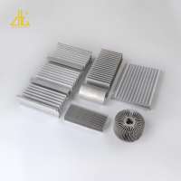 Aluminum heat sinks / China aluminium extrusions heatsink , radiator , car amplifier / anodized,aluminium frame recessed led t5